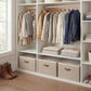 2-Pack 32-Pair Shoe Storage Organizer for Closet, Taupe (2 Count)