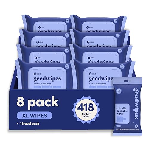 Flushable Wipes (400 Count)