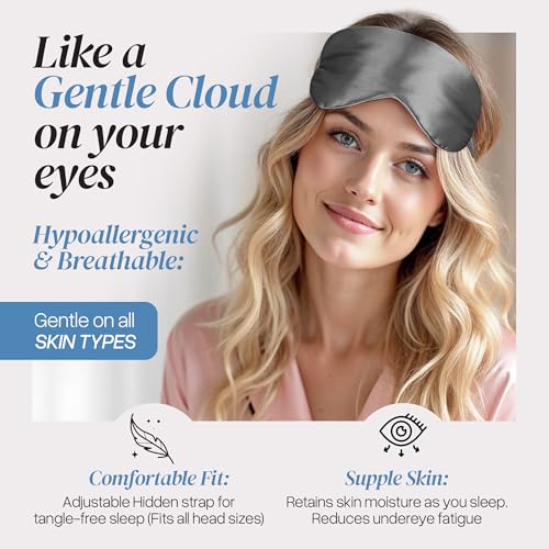 Adjustable Blackout Silk Sleep Mask
