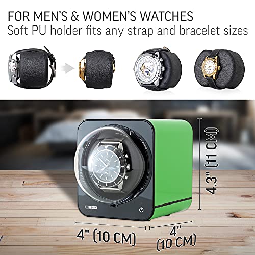 Watch Winder for Automatic Watches with Vertical Rotor Stop