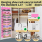 12 Pocket Over the Door Shoe Organizer