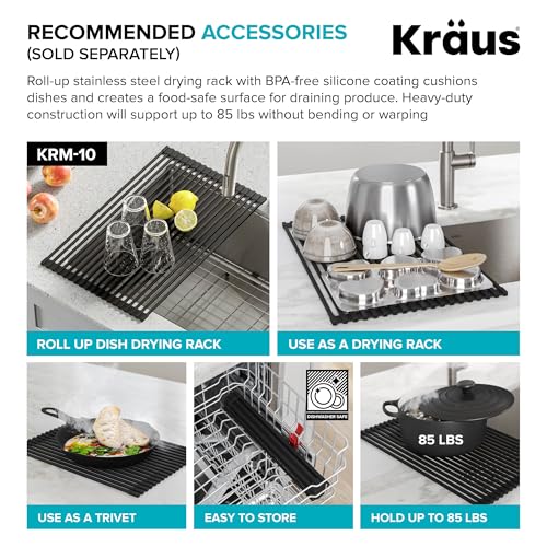 Stainless Steel 33 in Double Bowl Undermount Sink KA1UD33B