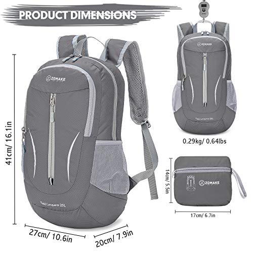 Lightweight Packable Backpack 25L