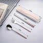 Travel Utensils with Case (4 Count)
