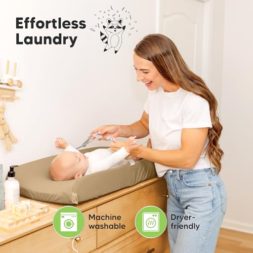 2 Pack Baby Changing Pad Cover for Girl (2 Count)