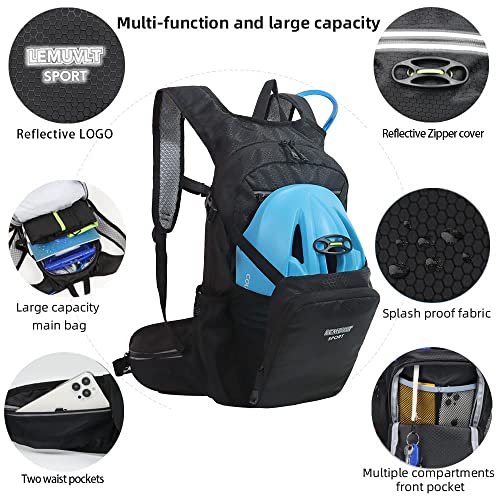 Hiking Daypack 15L Waterproof Lightweight Backpack