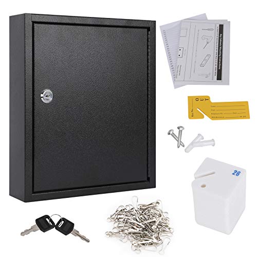 Key Lock Box Wall Mount 60 Key Cabinet