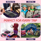 5 Pcs Packing Cubes for Suitcase Large Travel Cubes Carry on Luggage Organizer Bags for Clothes Accessories (5 Count)