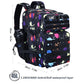 Military Tactical Backpack for Men and Women 45L Army 3 Days Assault Pack Bag Large Rucksack with Molle System Black with multi