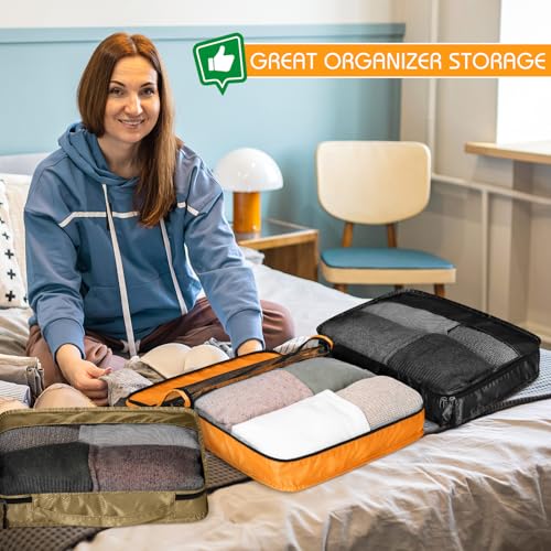 Packing Cubes for Suitcase Large Organizer Bags