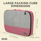 Large Packing Cubes for Travel (5 Count)