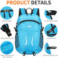 Small Hiking Backpack 35L Travel Lightweight Hiking Packable Daypack Water