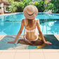 Cute Capybara Beach Towel