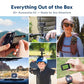 EK7000 4K30FPS 20MP WiFi Action Camera with EIS Ultra HD 131FT Waterproof Underwater Camera Remote Control 4X Zoom Support External Microphone Black