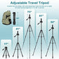 Phone Tripod 68" Tripod for Phone Stand Video Recording Photos