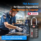 Travel Lock TSA Approved Luggage Locks for Air Travel (2 Count)