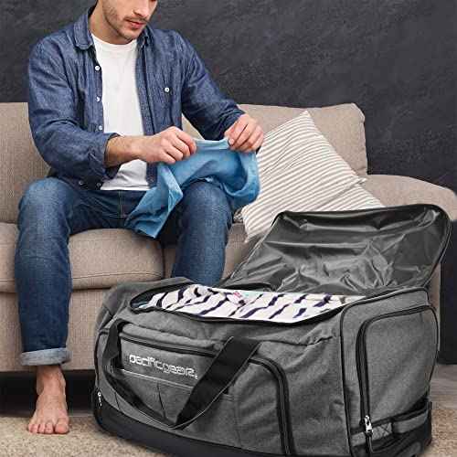 Duffel Bag with Rolling Wheels