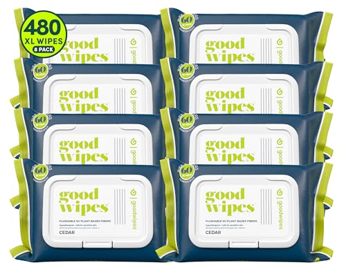 Flushable Wipes (48 Count)