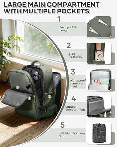 Travel Backpack for Women Men