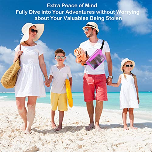 Waterproof Pouch with Waist Strap (2 Count)