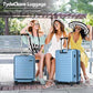 2pcs 20 28" Luggage Set (2 Count)
