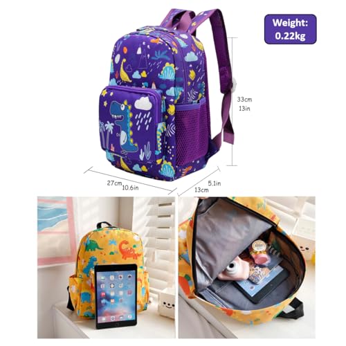 Little Kids Cartoon Backpack For 3