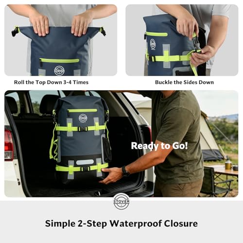 30L Waterproof Dry Backpack & Phone Case