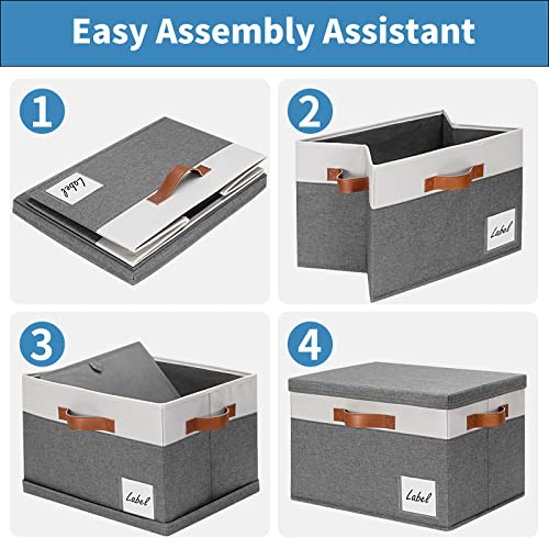 Extra Large Storage Bins with Lids