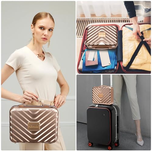 Travel Makeup Case with Mirror
