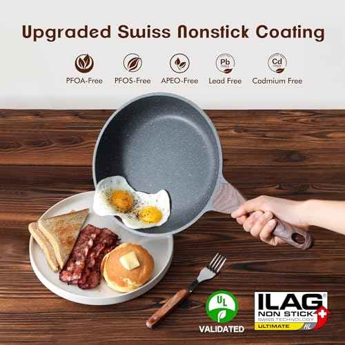 Nonstick Frying Pans (3 Count)
