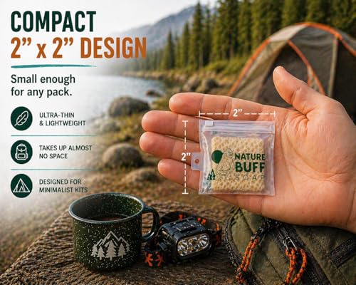 2 Pack Biodegradable Soap Unscented Travel (2 Count)