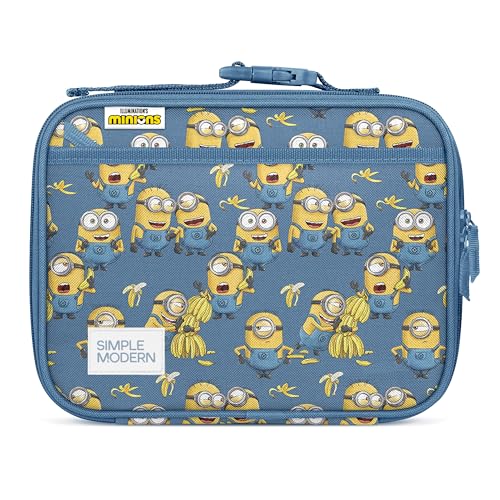 Minions Kids Lunch Box & Insulated Lunch Bag for School