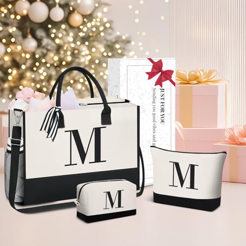 Initial Tote Bag
