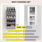 Over the Door Shoe Rack for Closet Fit 18+ Pairs