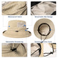 UVCoolix UPF 50+ Wide Brim Ponytail Sun Hat