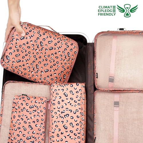 8 Set Packing Cubes Luggage Packing Organizers for Travel Accessories