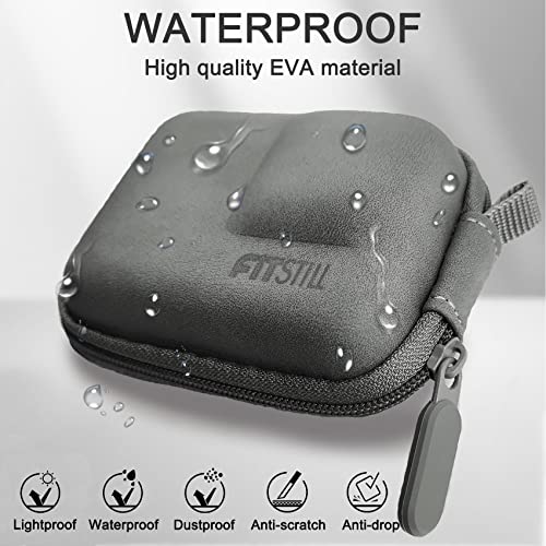 Grey PU Mini Carrying Case for Go Pro Hero 13
