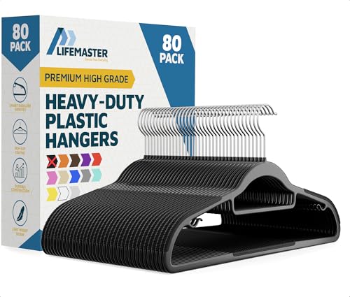 Versatile Clothes Hanger Set (80 Count)