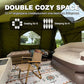 A Frame Inflatable Tent & Waterproof Black