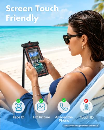 Floating Waterproof Phone Pouch 2 Pack