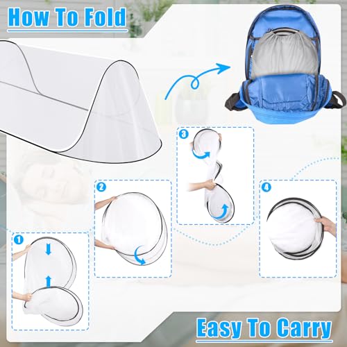 78 * 31 * 23 Inch Large Pop Up Mosquito Net