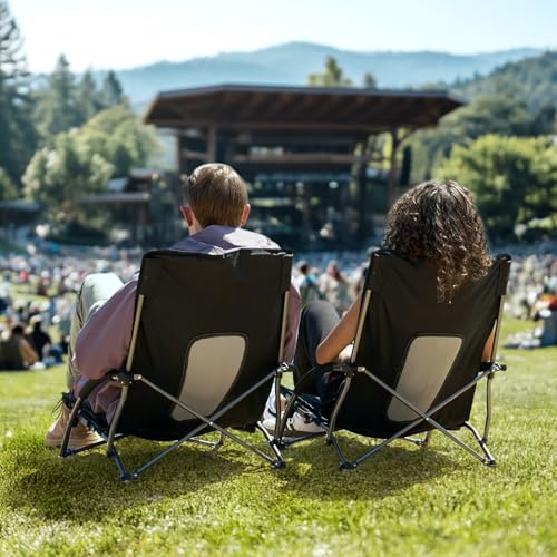 Low Beach Chair for Adults (2 Count)