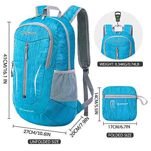 25L Ultra Lightweight Packable Backpack