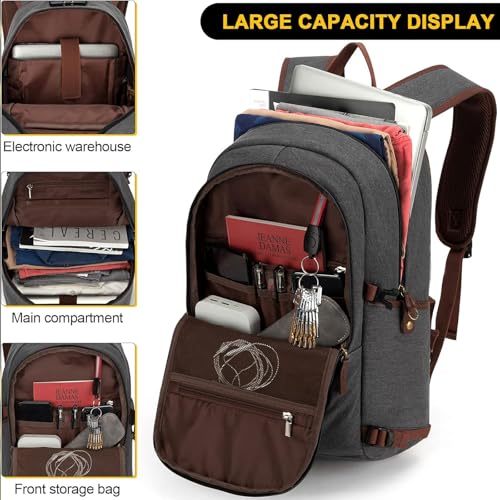 Canvas Laptop Backpack