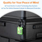 TSA Approved Cable Luggage Locks (4 Count)