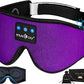 3D Sleep Headphones Bluetooth 5.4 Sleep Mask with HD Speakers