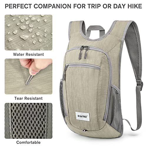 10 15L Small Rucksack Foldable Backpack Lightweight Packable Daypack Travel Outdoor Hiking Shoulder Bag