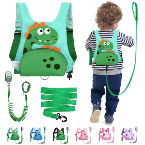 3 in 1 Toddler Harness Leash with Key Lock for Boys Girls