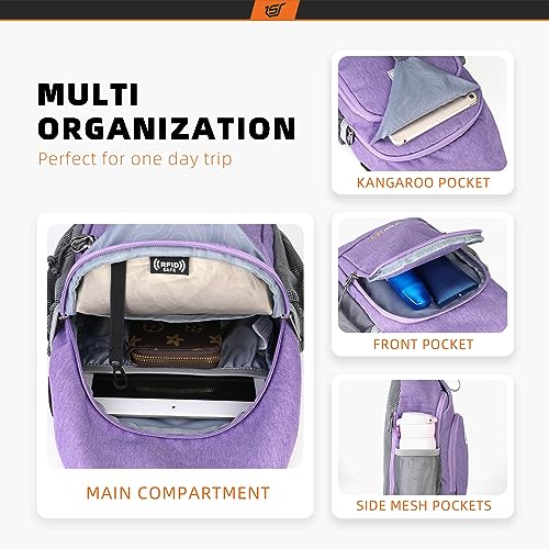 Sling Bag RFID Crossbody Sling Backpack Cross Body Shoulder Bag Travel Hiking Daypack for Women Men