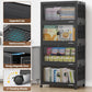 480Qt Stackable Storage Bins with 4 Lids (4 Count)